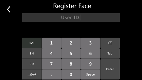 register face